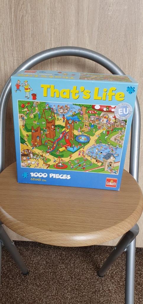 8 That's life puzzles, Ophalen of Verzenden, 500 t/m 1500 stukjes, Zo goed als nieuw, Legpuzzel