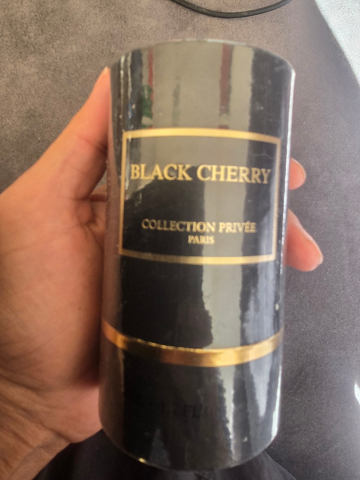 parfum  black cherry 50 ml  collection privee paris, Ophalen of Verzenden, Zo goed als nieuw, Frankrijk, Champagne