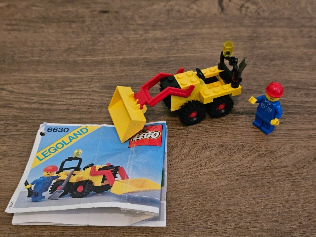 LEGO Town 6630 - Bucket Loader, Compleet, Gebruikt, Lego, Ophalen of Verzenden
