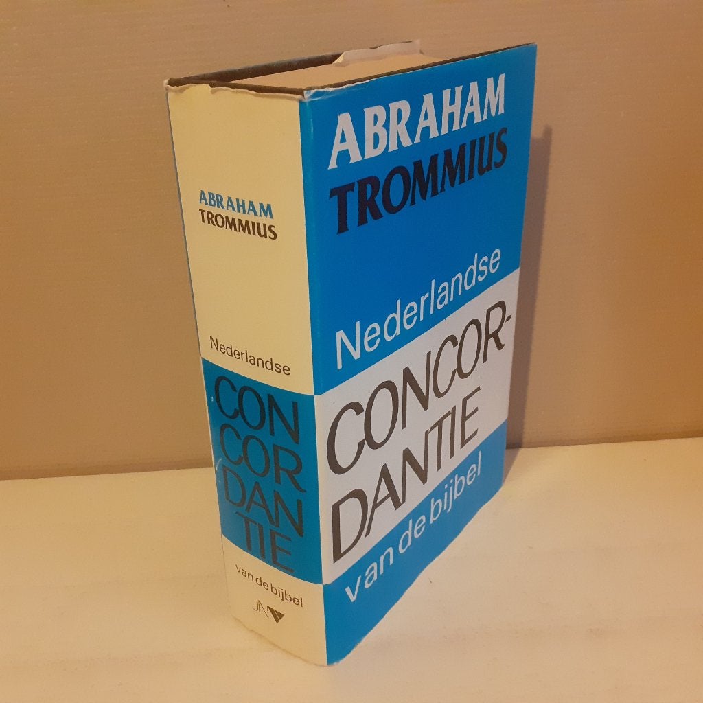 Abraham Trommius: Nederlandse concordantie van de bijbel, Ophalen of Verzenden, Gelezen, Christendom | Protestants