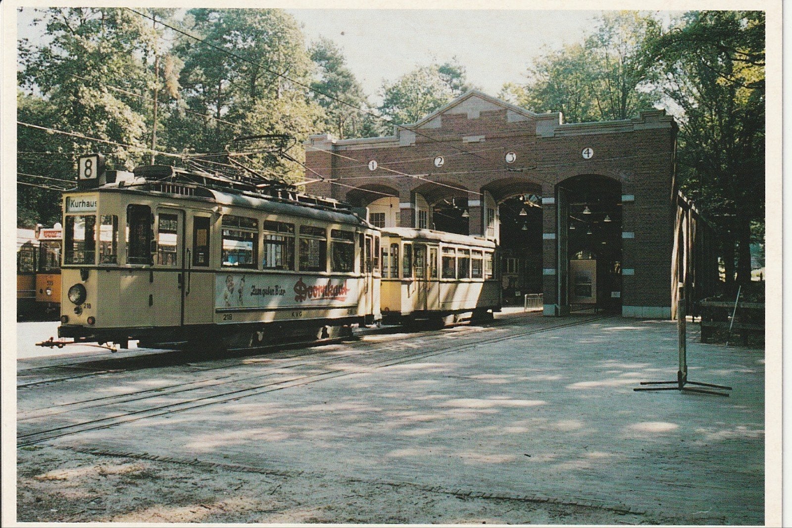ARNHEM OPENLUCHTMUSEUM TRAMREMISE KASSELSE ROTTERDAMSE TRAMS, Ophalen of Verzenden, 1980 tot heden, Ongelopen, Gelderland