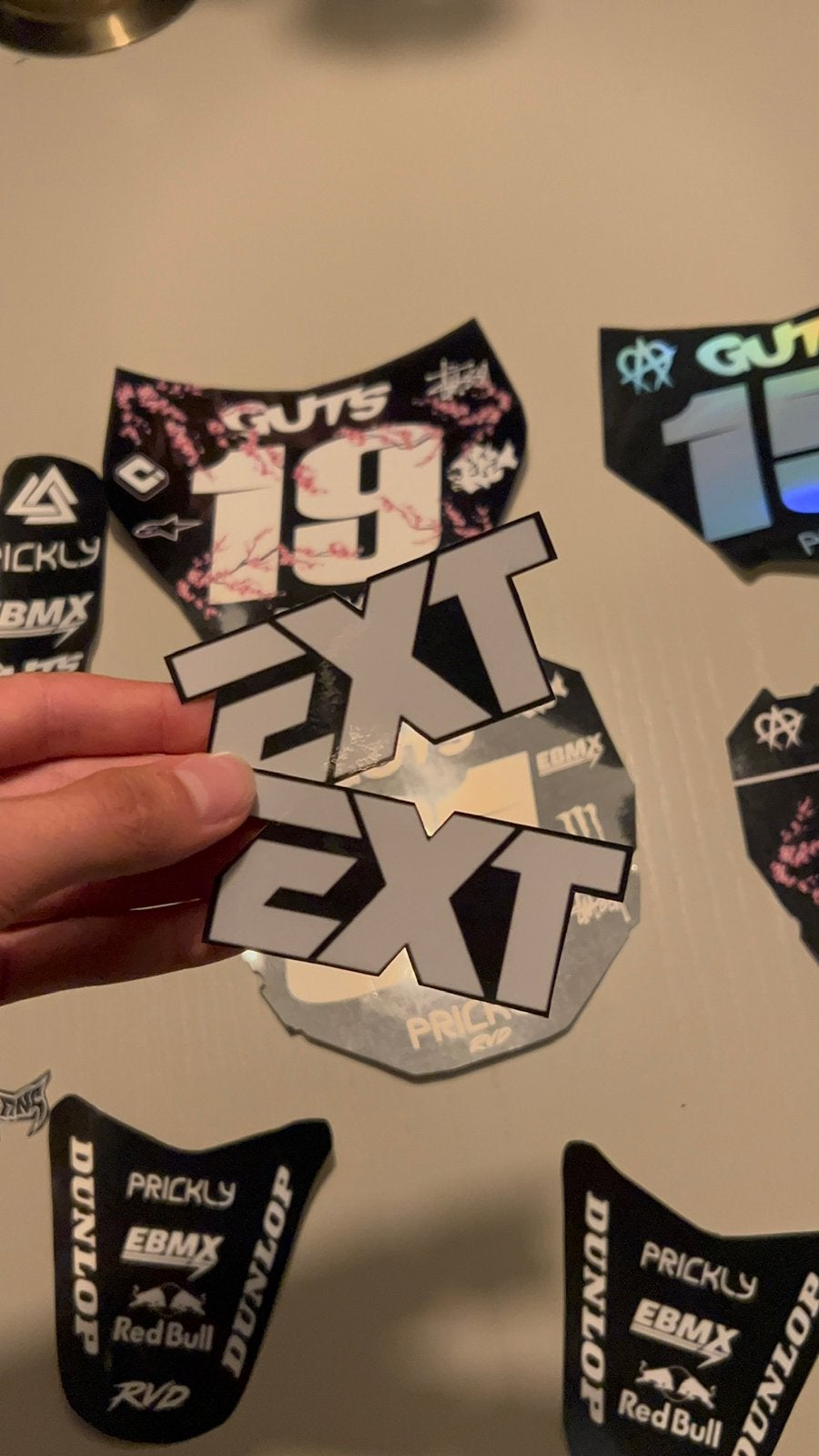 Ext stickers, Verzenden, Nieuw