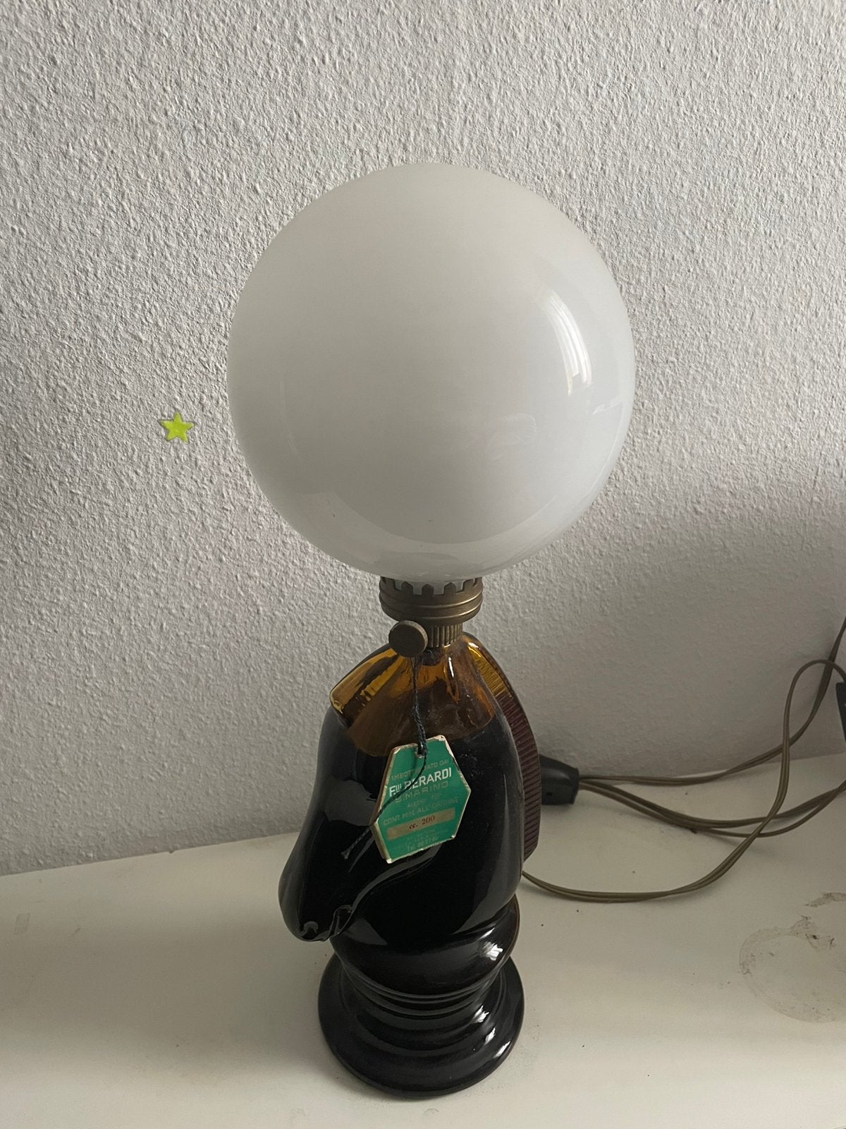 Vintage tafellamp, Huis en Inrichting, Ophalen, 41 cm, Overige typen, Gebruikt