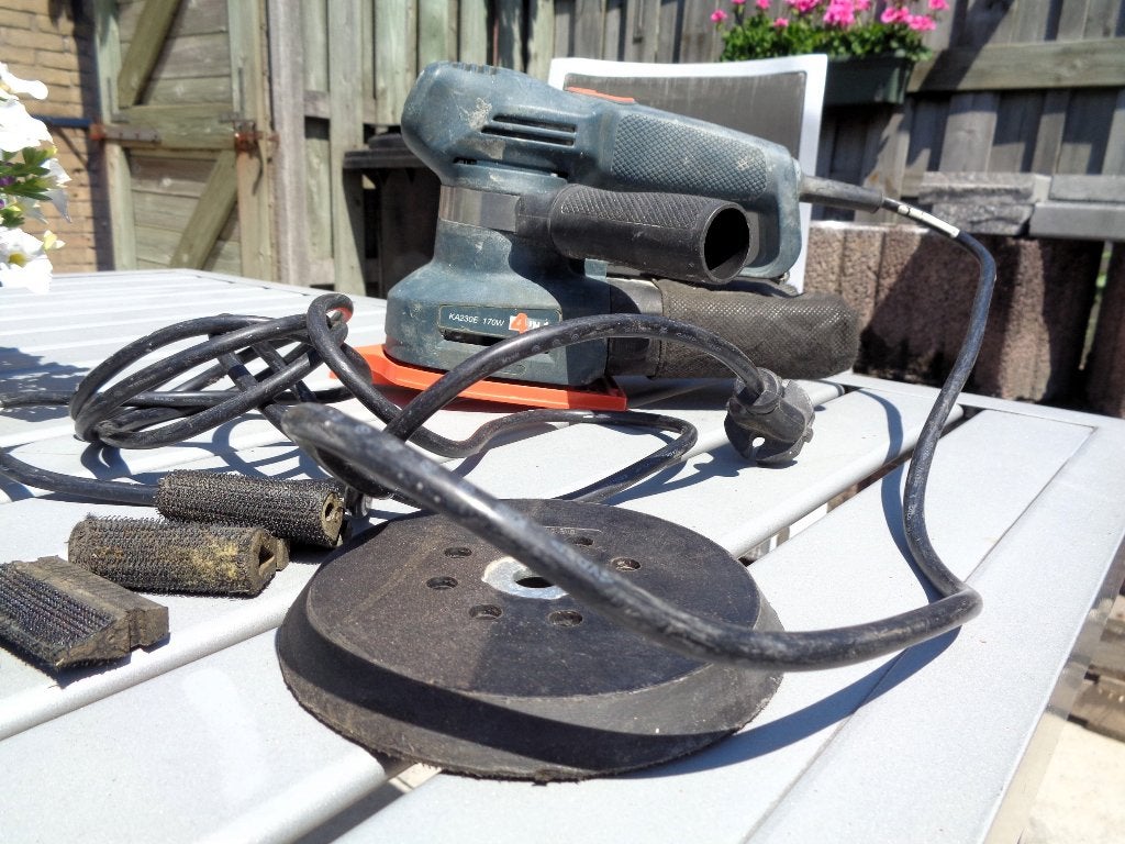 Black & Decker KA230E elektrische multischuurmachine, Ophalen, Gebruikt, Minder dan 600 watt, Vlakschuurmachine