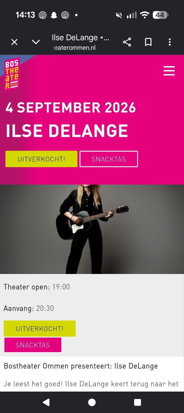Ilse de lange, Twee personen