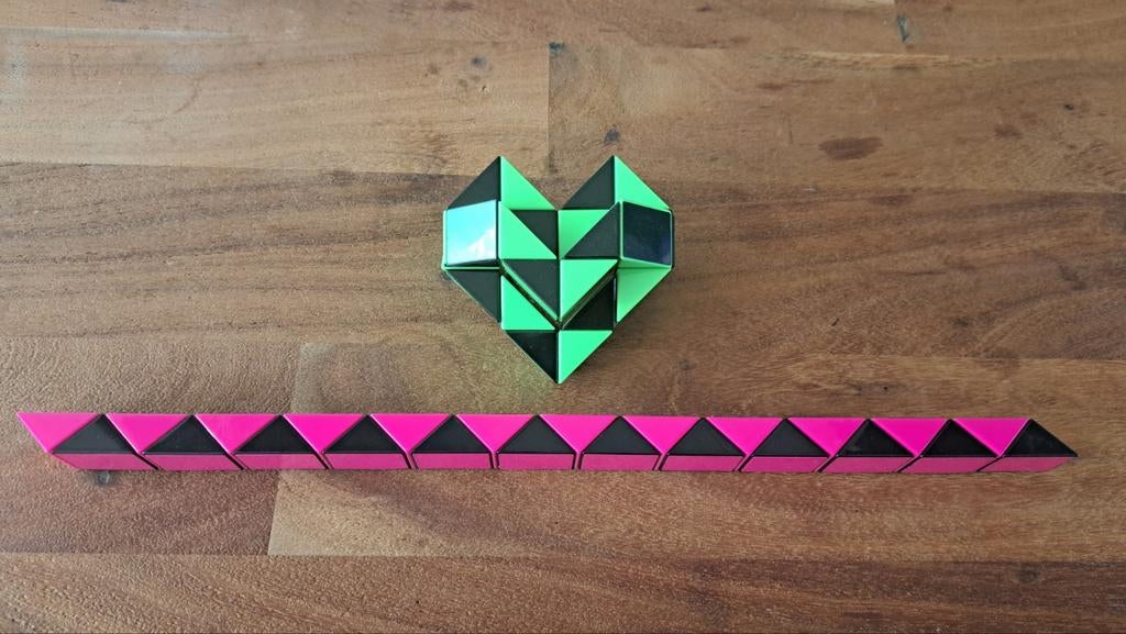 Rubik's Snake - 2 stuks, Ophalen of Verzenden