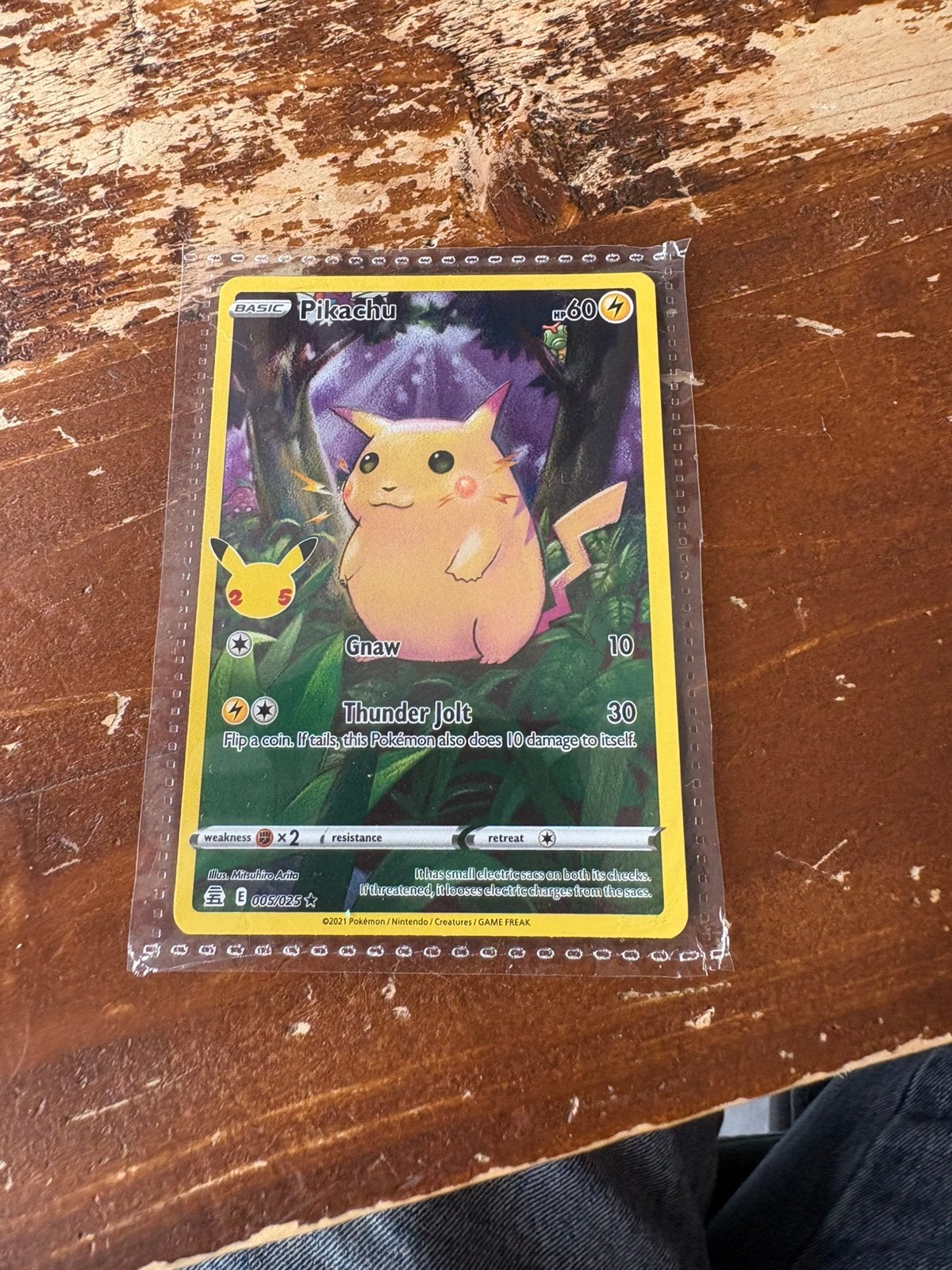 Pickachu, Ophalen of Verzenden, Gebruikt, Losse kaart
