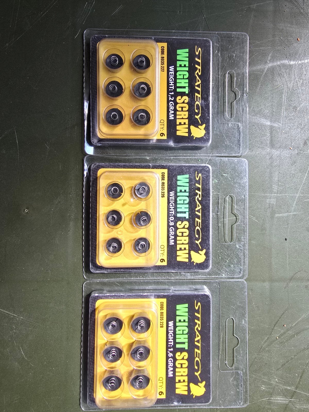 Strategy Weight Screw - 3 verpakkingen, Ophalen of Verzenden, Nieuw, Overige typen