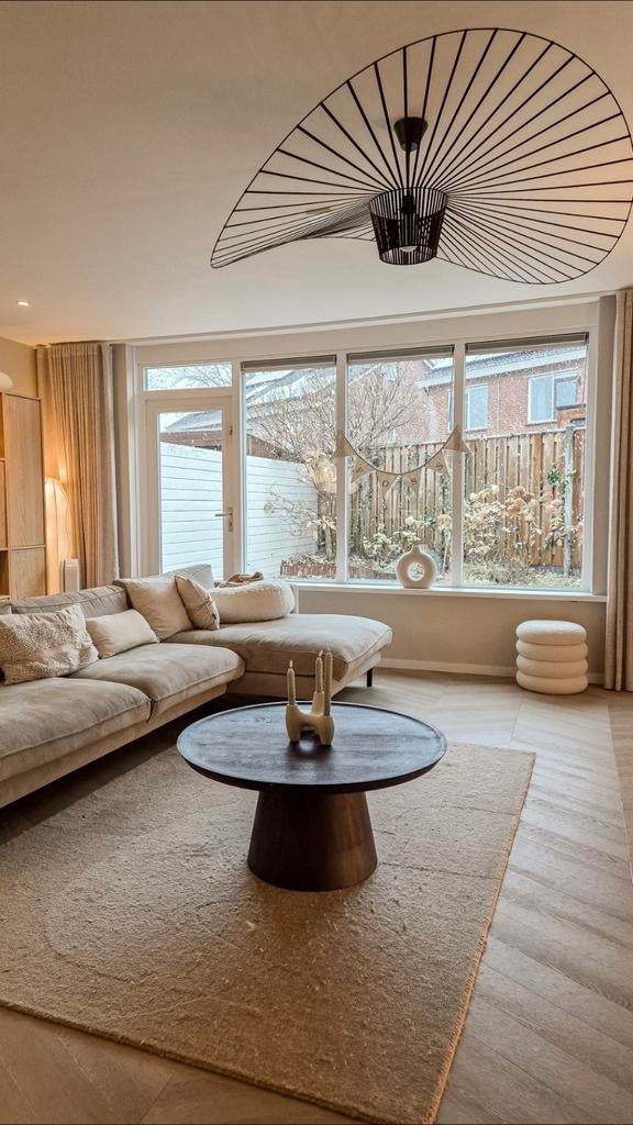 Salontafel vtwonen Woood, Huis en Inrichting, Ophalen, 50 tot 100 cm, Rond, 50 tot 100 cm