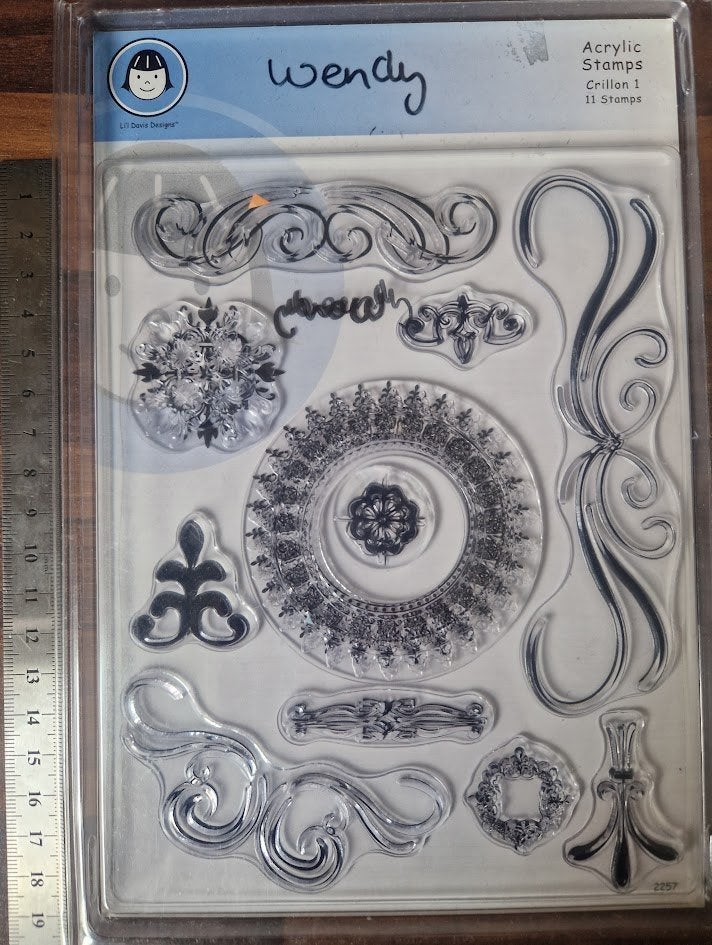 Clear stamp, Hobby en Vrije tijd, Stempelen, Ophalen of Verzenden, Zo goed als nieuw, Clearstamp