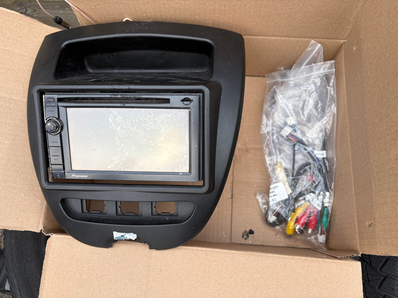 C1, 107, Aygo Scherm, Auto diversen, Autoradio's, Ophalen, Gebruikt