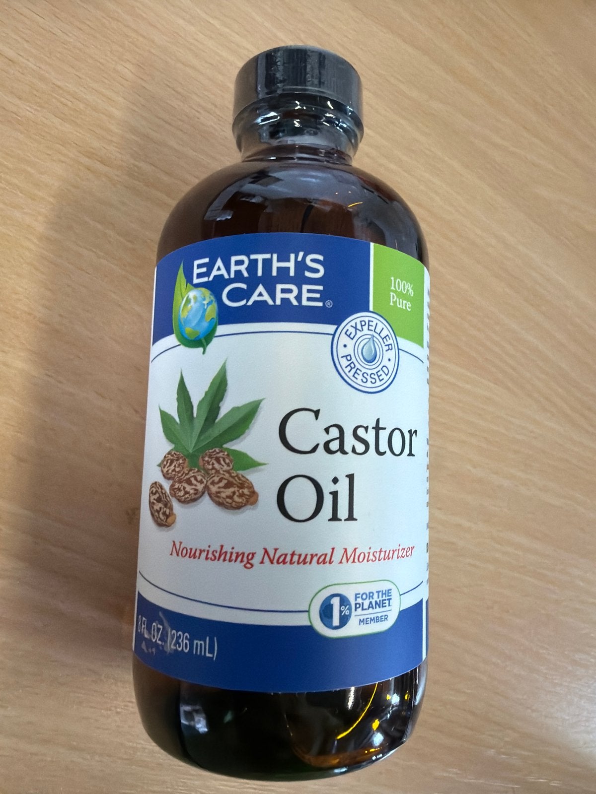 Earth's Care Castor Oil - 100% Puur & Hydraterend, Bodylotion, Crème of Olie, Nieuw, Ophalen of Verzenden, Nvt