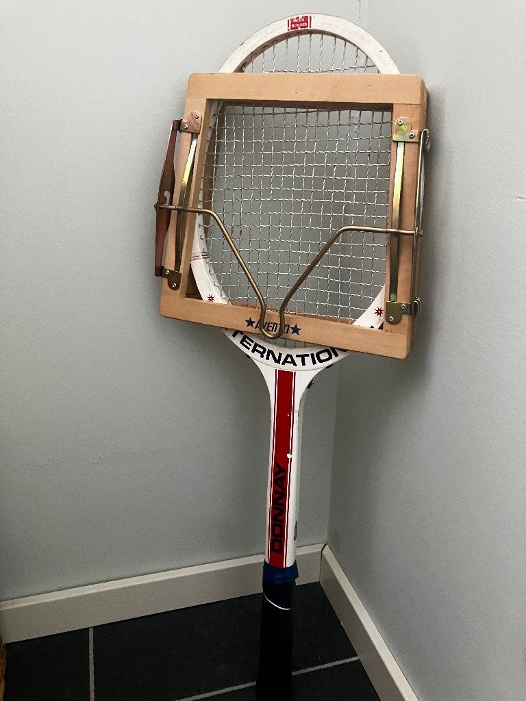 DONNAY Vintage tennisracket met spanner, Ophalen of Verzenden, Gebruikt, Racket, Overige merken