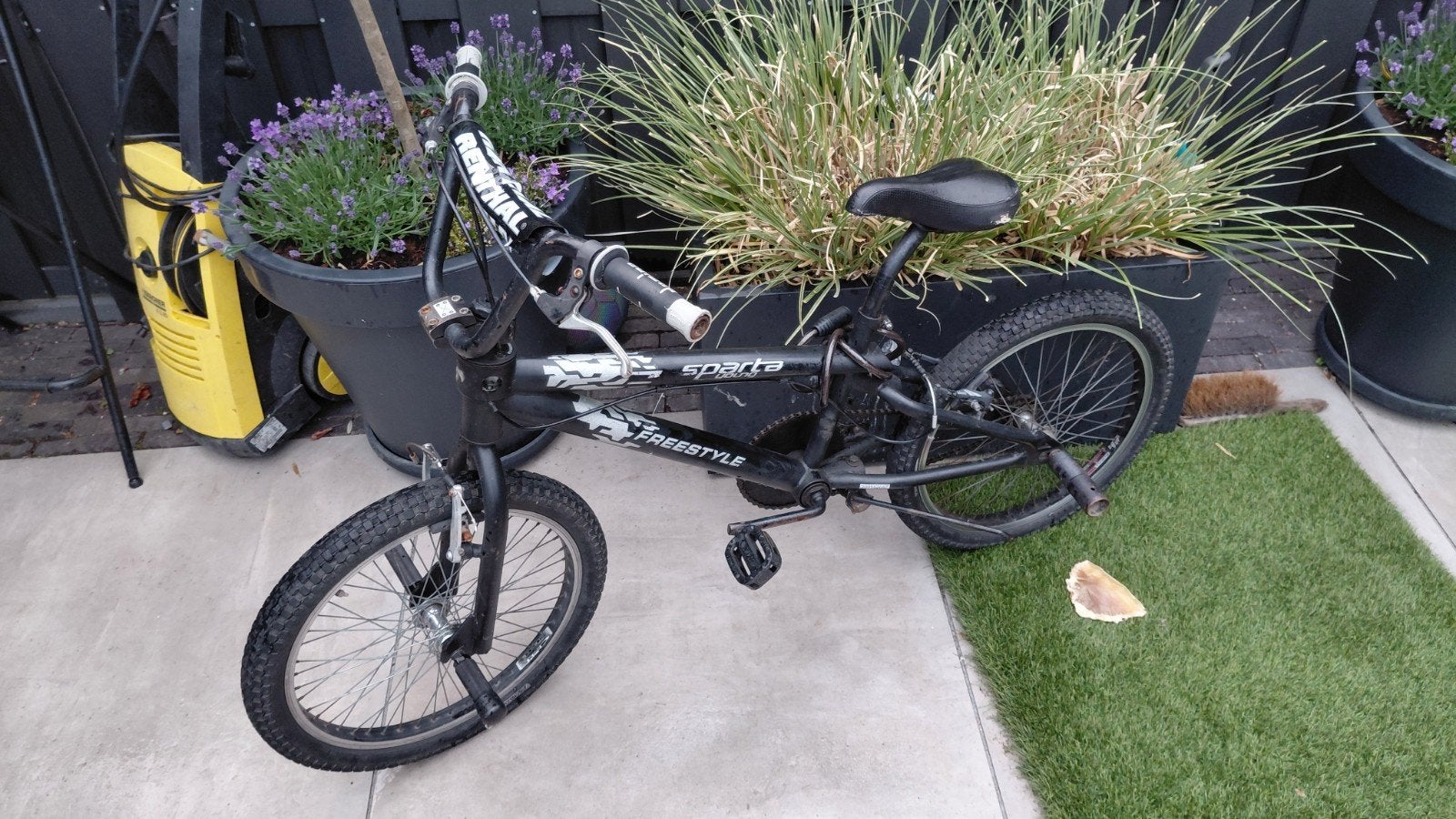 Sparta Young Freestyle BMX Stuntfiets - Zwart, Ophalen, Sparta, Gebruikt, Staal