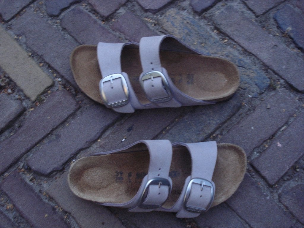 BIRKENSTOCK BIG DOUBLE 39 NU GRATIS VERZENDING PER POST, Slippers, Overige kleuren, Verzenden, Zo goed als nieuw