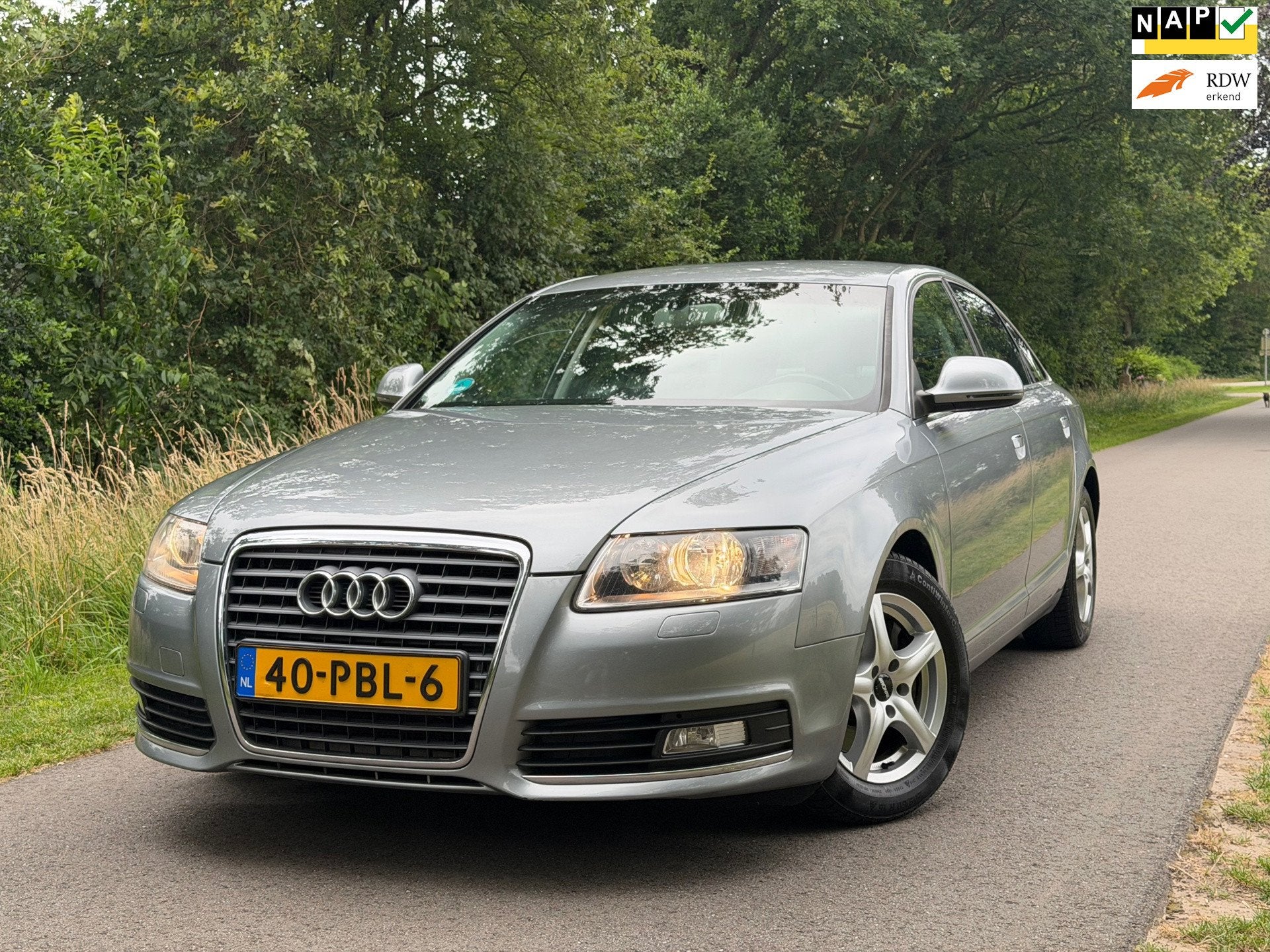 Audi A6 Limousine 2.0 TFSI Business Edition | ''165.000 KM ', Auto's, Audi, Euro 5, Gebruikt, Zwart, 4 cilinders