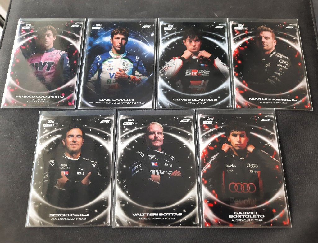 Topps Lights Out F1 2026 - Diverse Ignite Formule 1 kaarten, Hobby en Vrije tijd, Stickers en Plaatjes, Ophalen of Verzenden, Nieuw