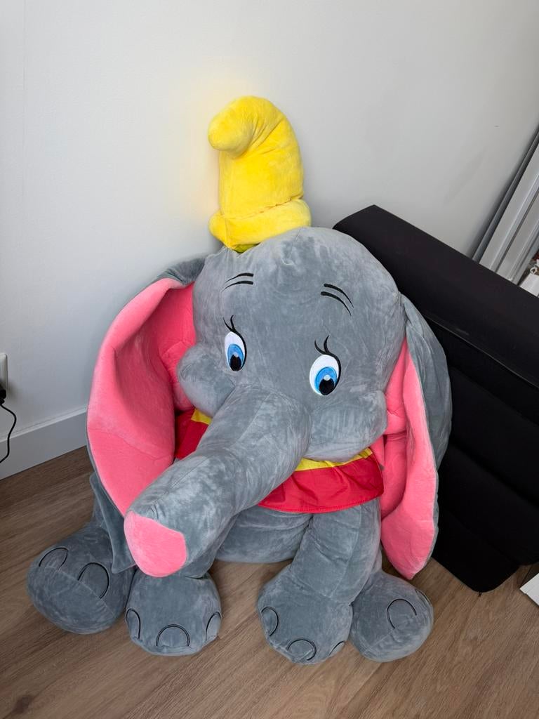 Grote Dombo knuffel, Kinderen en Baby's, Ophalen, Nieuw
