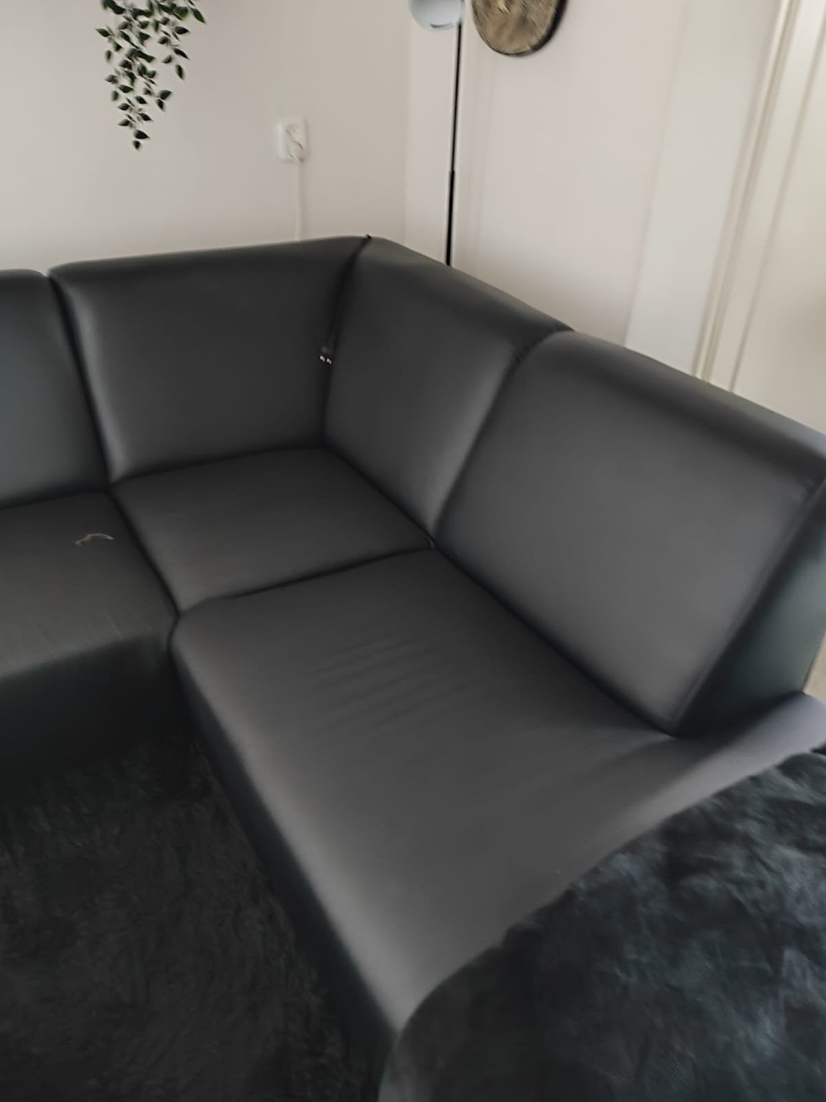 Gratis hoekbank, Ophalen, Gebruikt, Kunststof