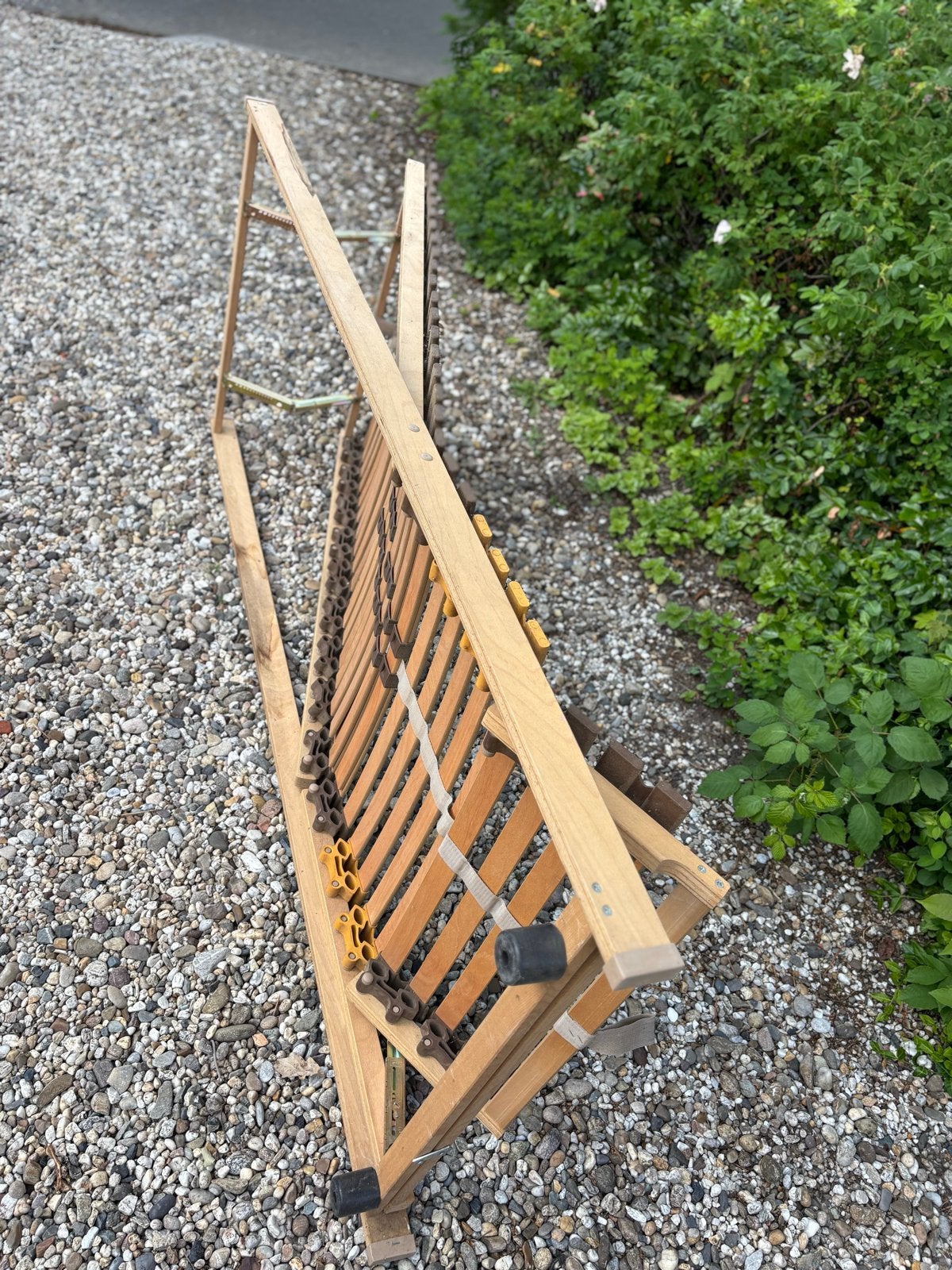 Verstelbare lattenbodem 80x200 cm, Ophalen, Gebruikt, Eenpersoons, 80 cm