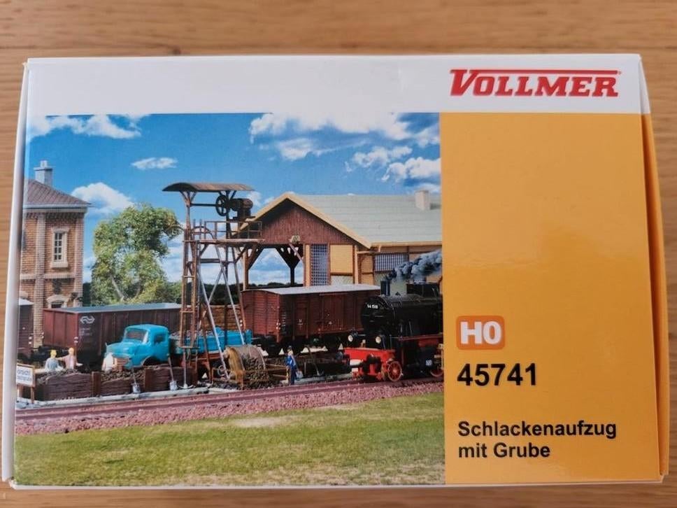 Vollmer HO 45741 bouwpakket ongebouwd met tekening, Overige merken, Gelijkstroom of Wisselstroom, Brug, Tunnel of Gebouw, Nieuw