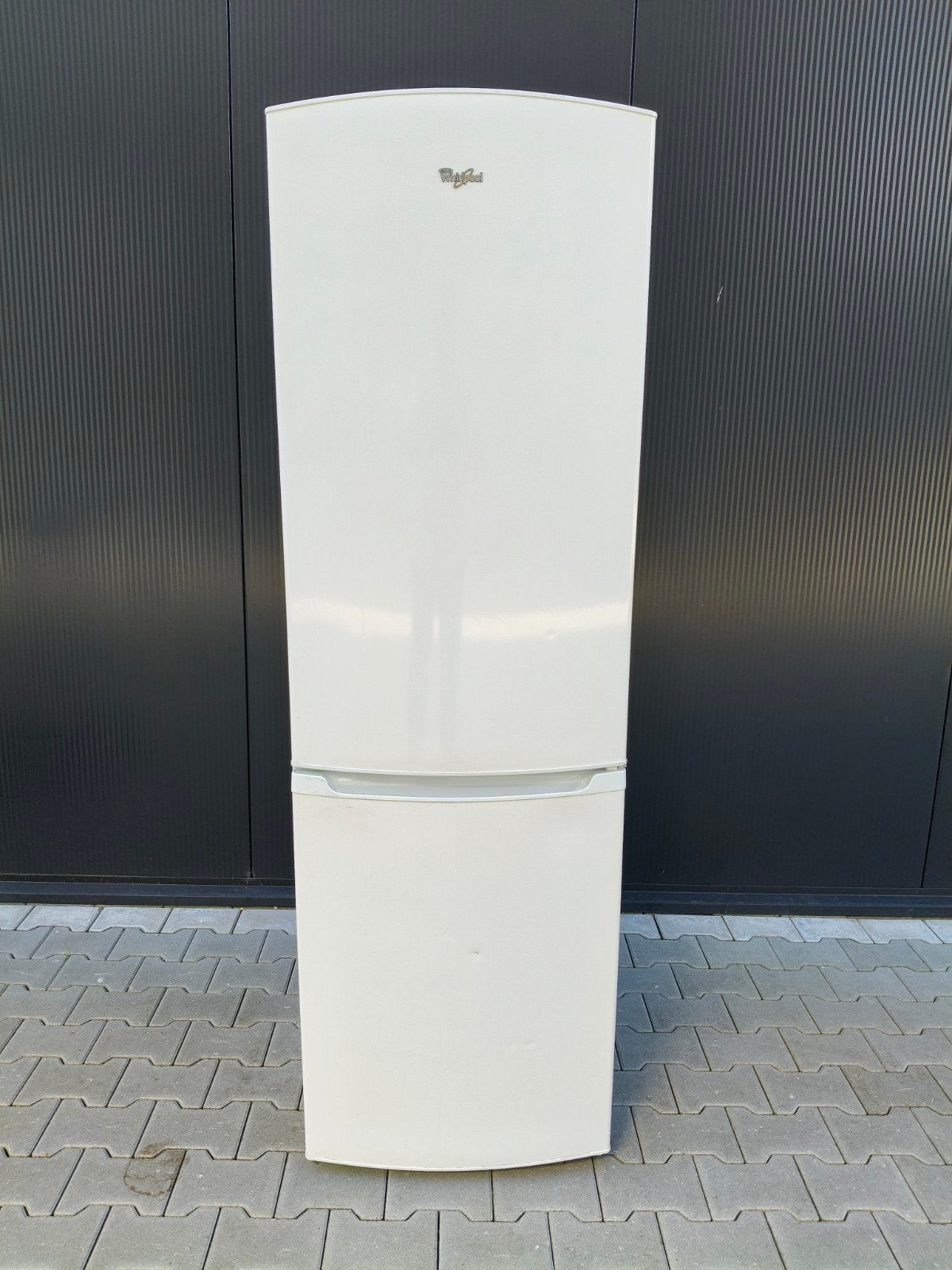 Whirlpool koel vries combi A+, Ophalen, 200 liter of meer, 60 cm of meer, Met aparte vriezer