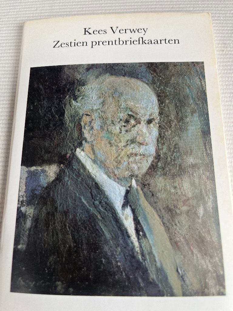 Kees Verwey - Zestien prentbriefkaarten, Kees Verwey, Ophalen of Verzenden, Zo goed als nieuw, Schilder- en Tekenkunst