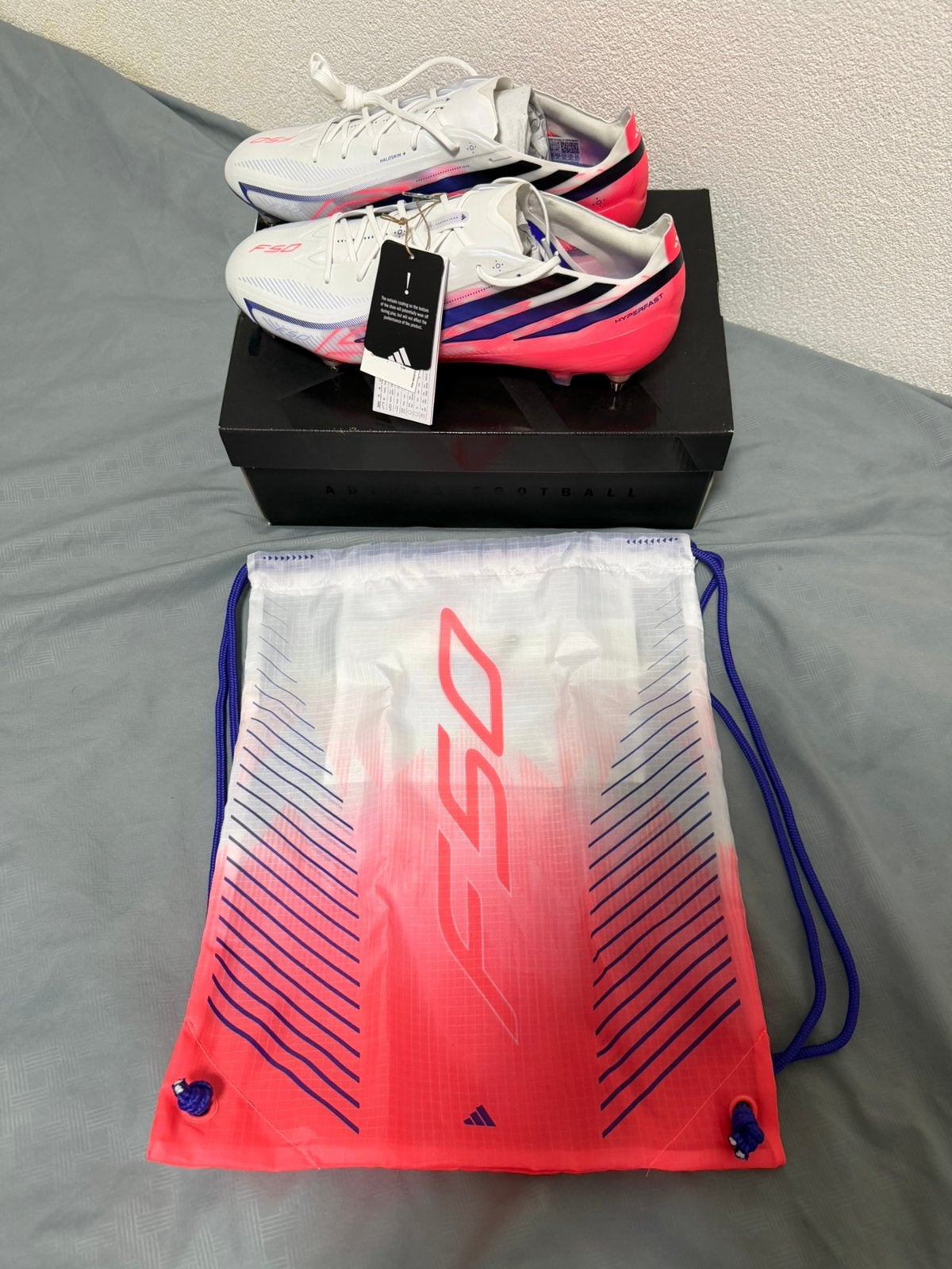 Nieuw: adidas Hyperfast Elite (Ijzeren Noppen) Maat 45 1/3, Ophalen of Verzenden, Nieuw