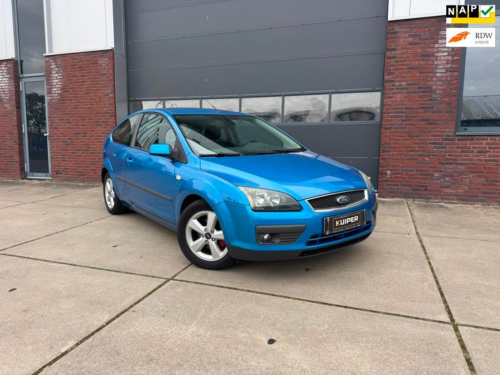 Ford Focus 1.6-16V Futura Clima Airco, 1596 cc, Gebruikt, 4 cilinders, Blauw