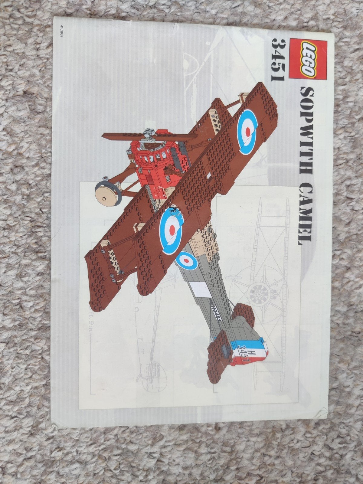 Lego Sopwith Camel 3541, Kinderen en Baby's, Speelgoed | Duplo en Lego, Gebruikt, Overige thema's, Lego, Ophalen of Verzenden