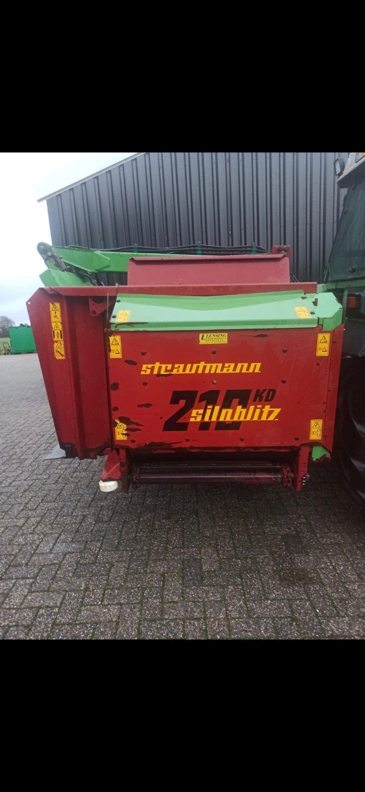 Strautmann 210 Silobiltz Krabbak/Voerbak, Zakelijke goederen, Ophalen of Verzenden, Veehouderij, Voertechniek