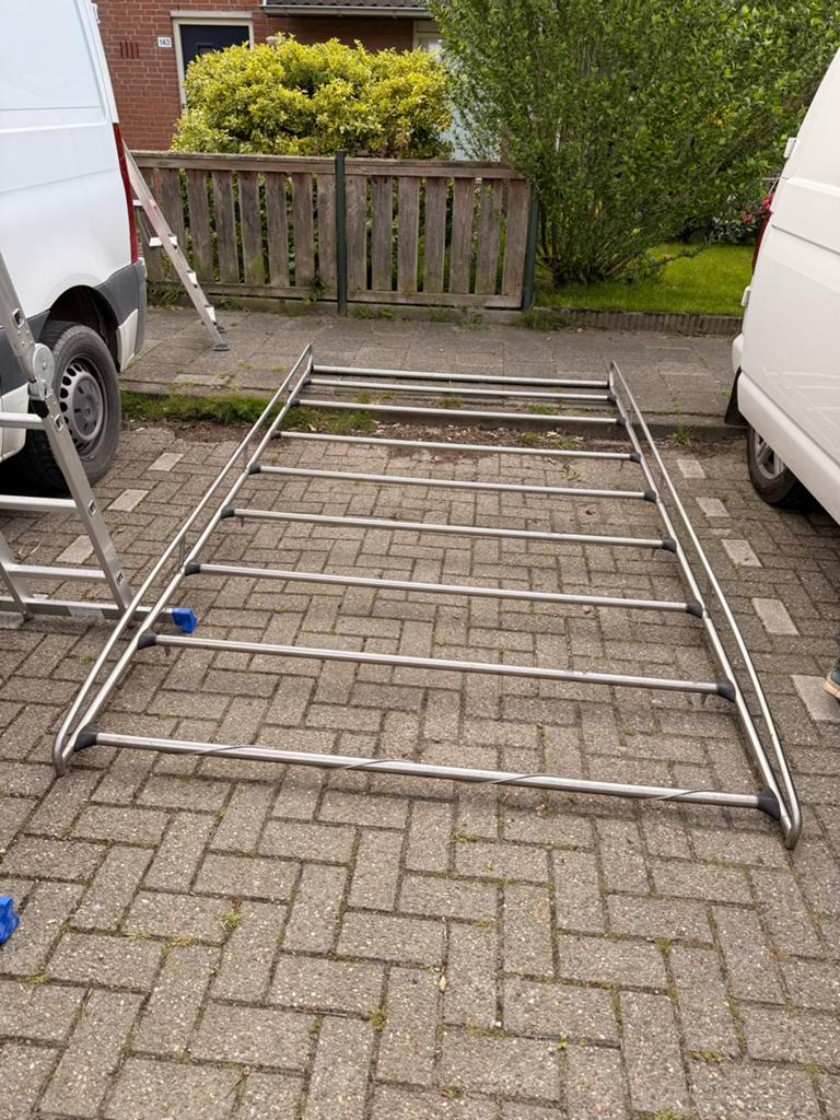 RVS imperial dakdrager voor Mercedes Sprinter L1H1, Ophalen, Gebruikt