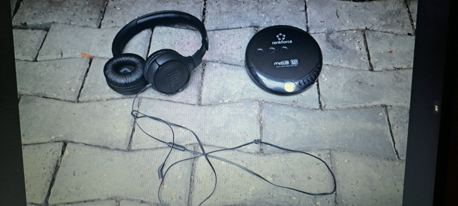 Renkforce MP3 Discman met 100 sec anti-skip bescherming, Ophalen of Verzenden, Discman
