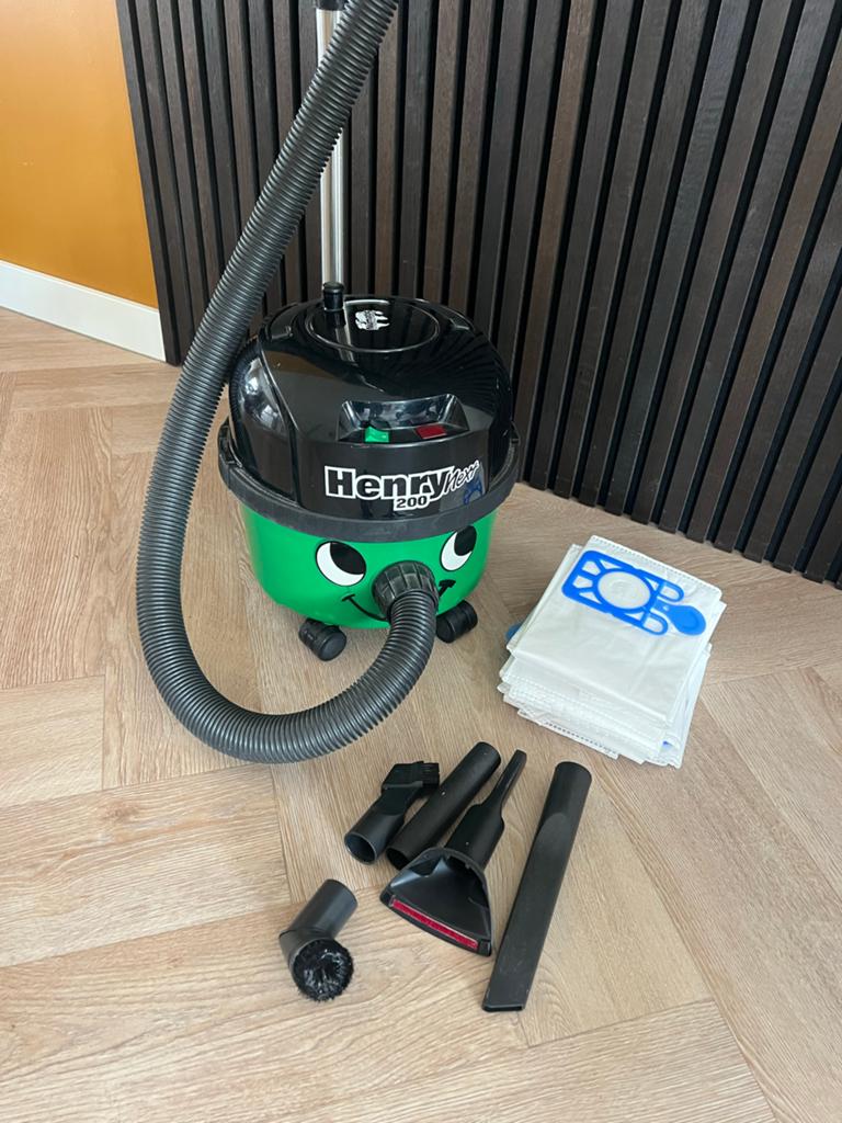 Henry next 200 stofzuiger groen, Stofzak, Gebruikt, Numatic, Overige typen