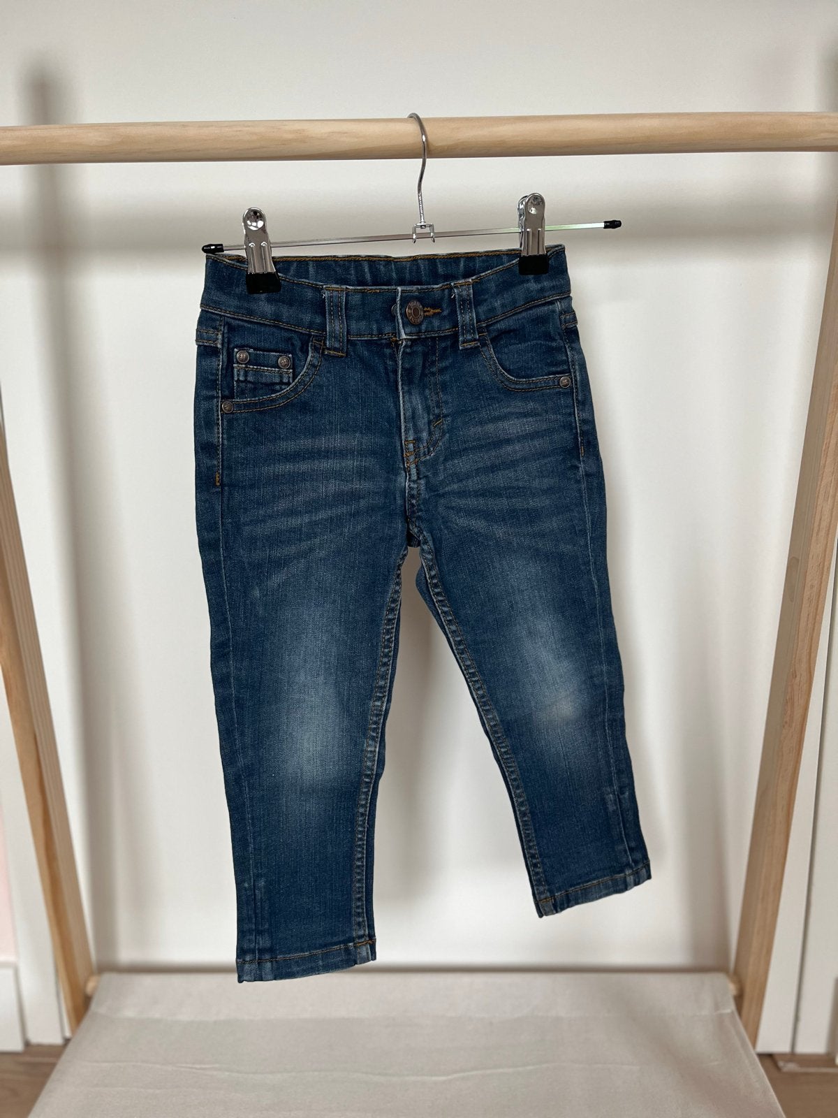Prénatal spijkerbroek maat 92 (valt als 98), Ophalen of Verzenden, Gebruikt, Jongen, Broek