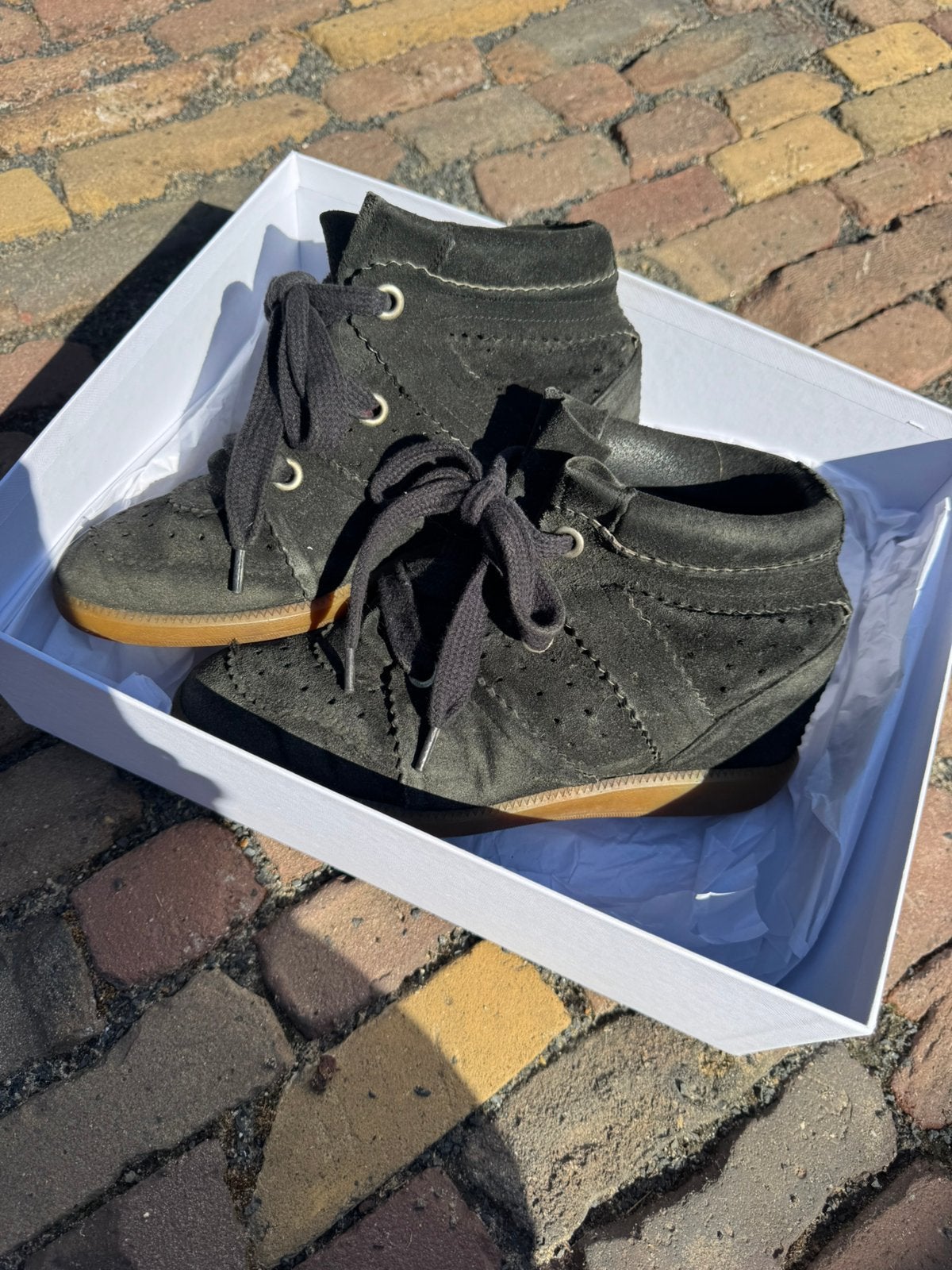 Isabel marant bobby, Ophalen of Verzenden, Zo goed als nieuw, Zwart