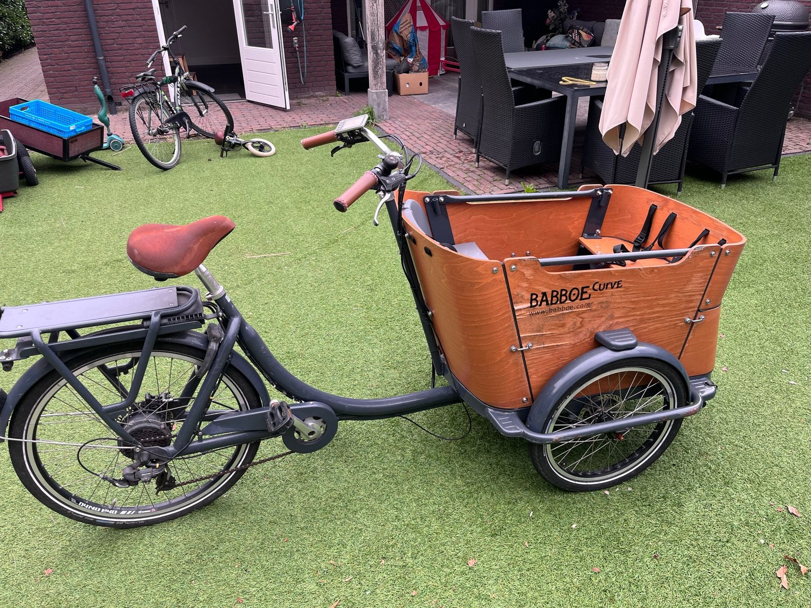 Babboe Curve Bakfiets - Ideaal voor Gezinnen, Overige merken, Gebruikt, Ophalen of Verzenden, 2 kinderen