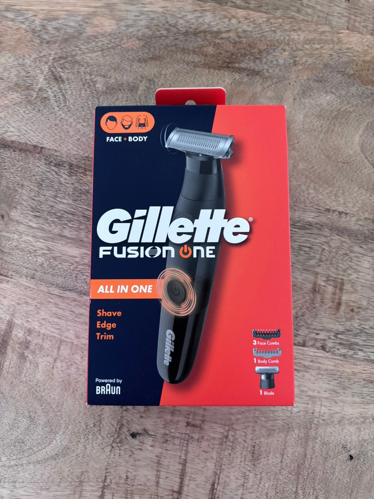 Nieuw: Gillette Fusion ONE All in One, Ophalen of Verzenden, Nieuw, Scheren en Epileren
