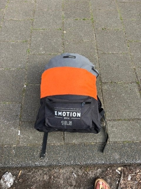RRD Kite 10.5, Ophalen, Gebruikt, 10 m², Geen board