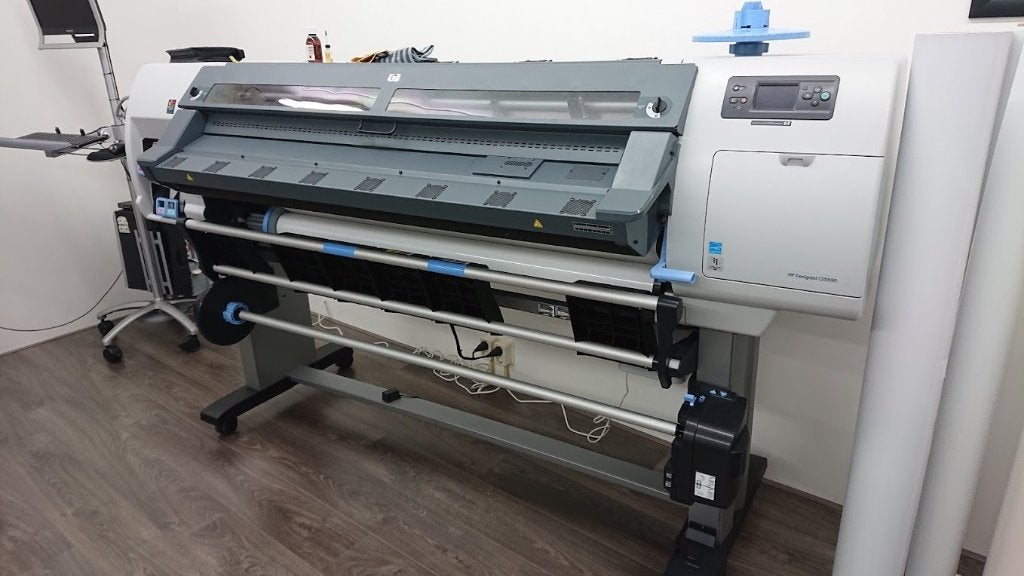 HP Designjet L25500 60inch printer, Ophalen