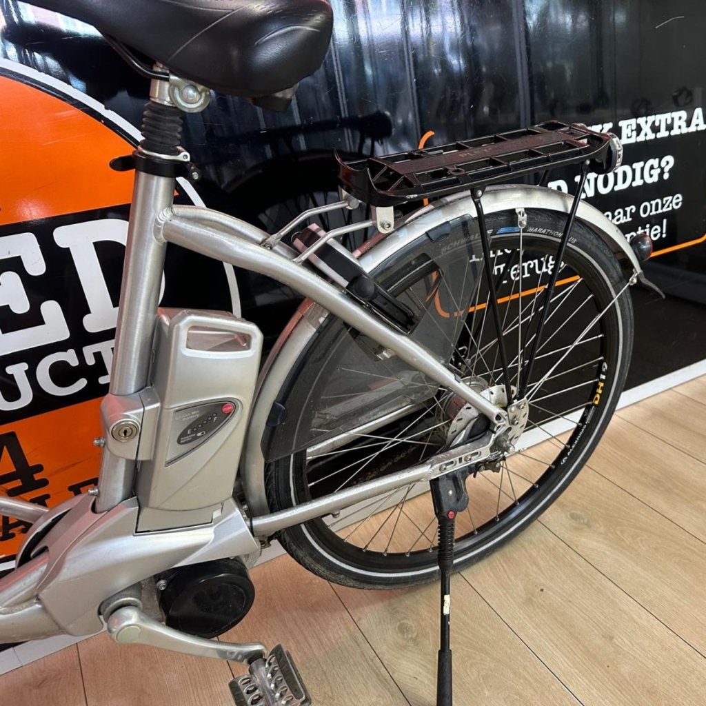 Flyer dames elektrische fiets lage instap | nette staat, Flex Ltd., Gebruikt, https://flex.com/contact-us, Nobelstraat 10, 5807 GA Oostrum LB, Limburg, Nederland