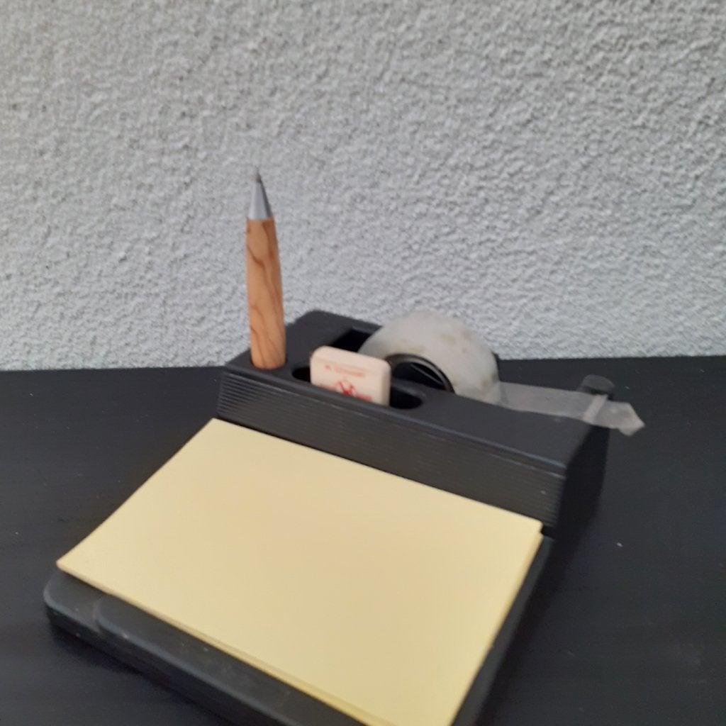 Post-it bureau organiser vintage, Ophalen of Verzenden, Gebruikt