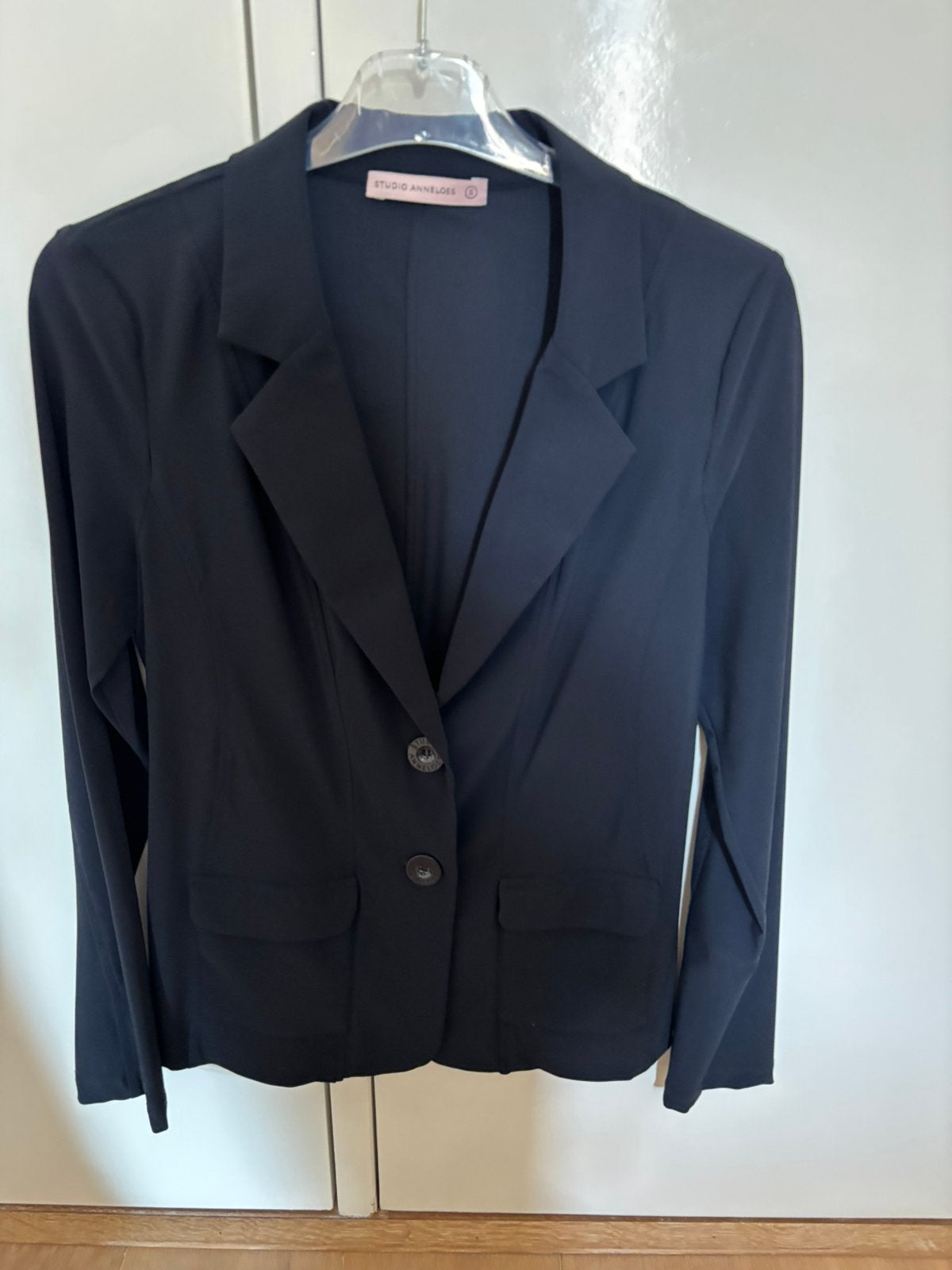 Studio Anneloes korte blazer maat S, Blauw, Ophalen of Verzenden, Zo goed als nieuw, Jasje
