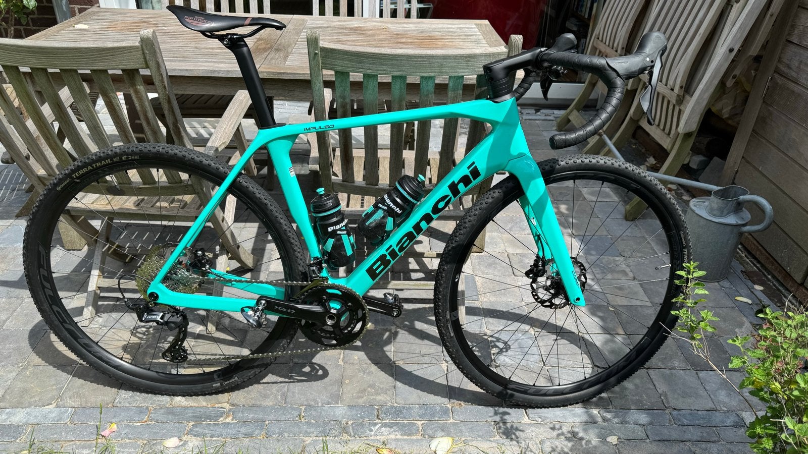 Bianchi Impulso Comp GRX Gravelbike - Maat M, 28 inch, Carbon, Heren, Zo goed als nieuw