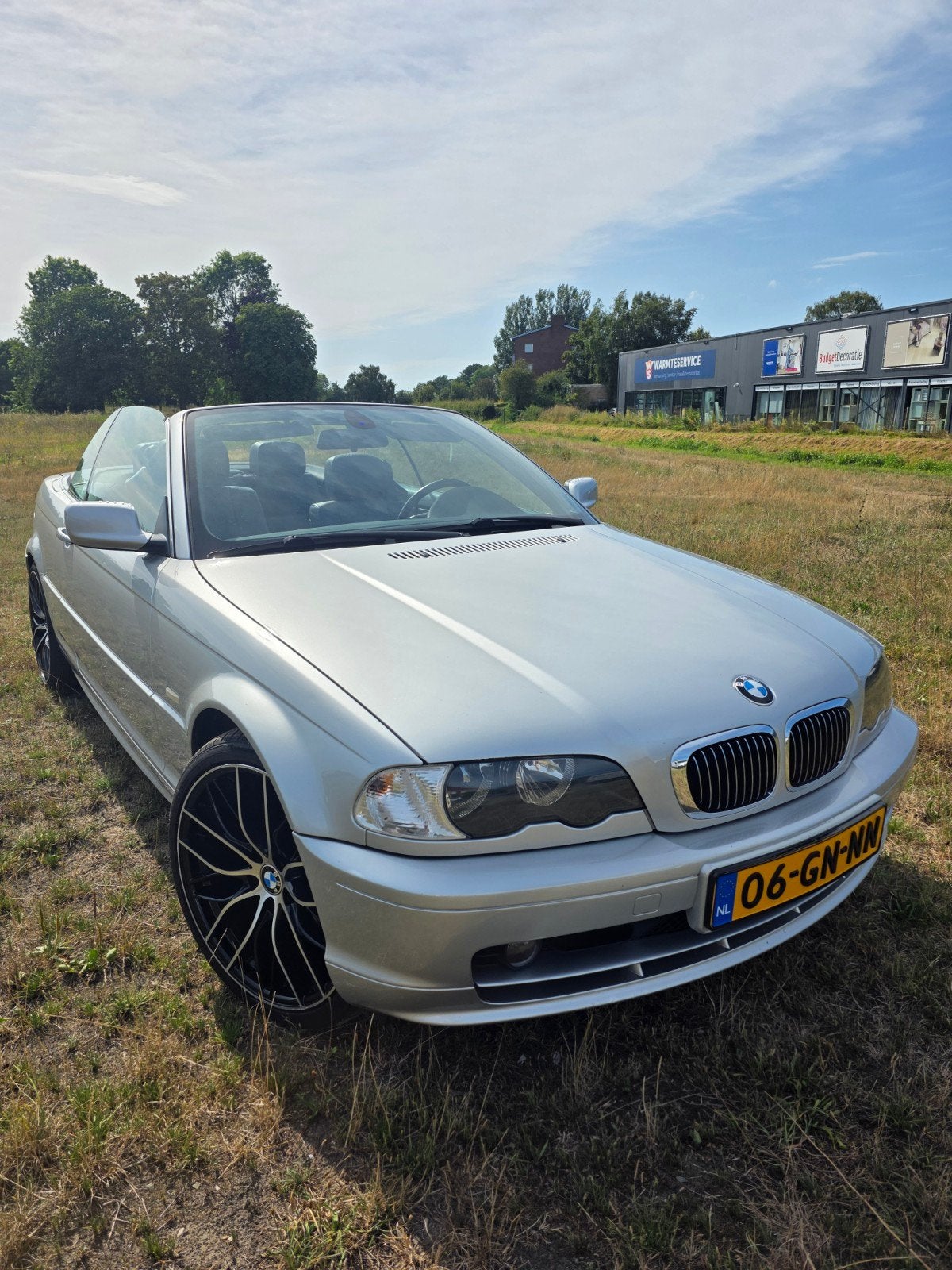 BMW 3-Serie 2.5 CI 325 Cabriolet AUT 2001 Grijs INRUIL MOGEL, Automaat, Achterwielaandrijving, Zwart, Cabriolet