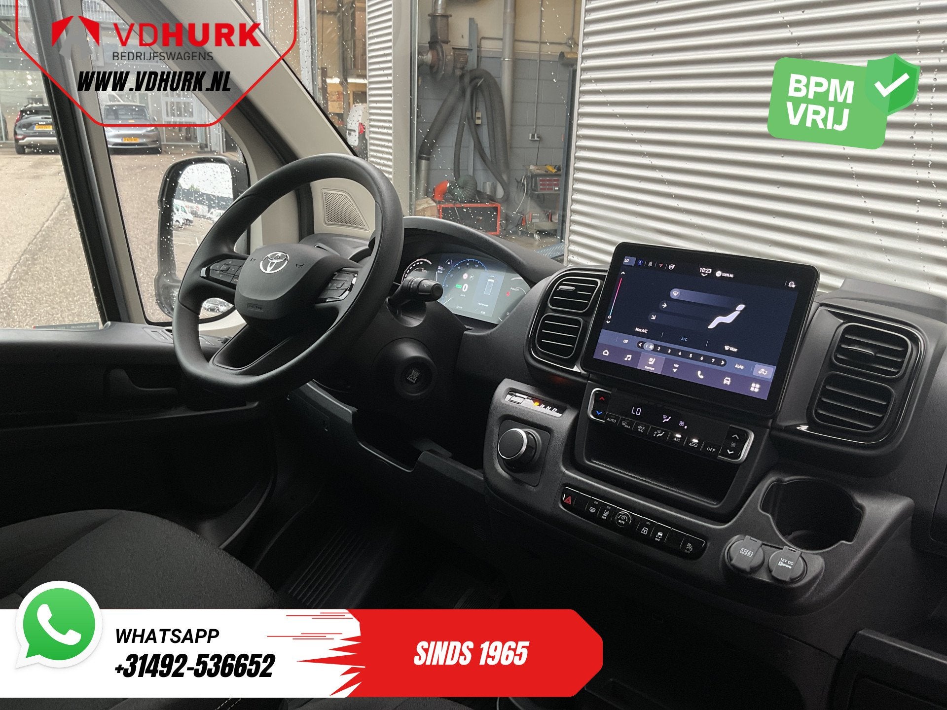 Toyota PROACE MAX ELECTRIC L3H2 110 kWh 378 km WLTP LED/ 270, Stof, Gebruikt, Parkeersensor, 2765 kg