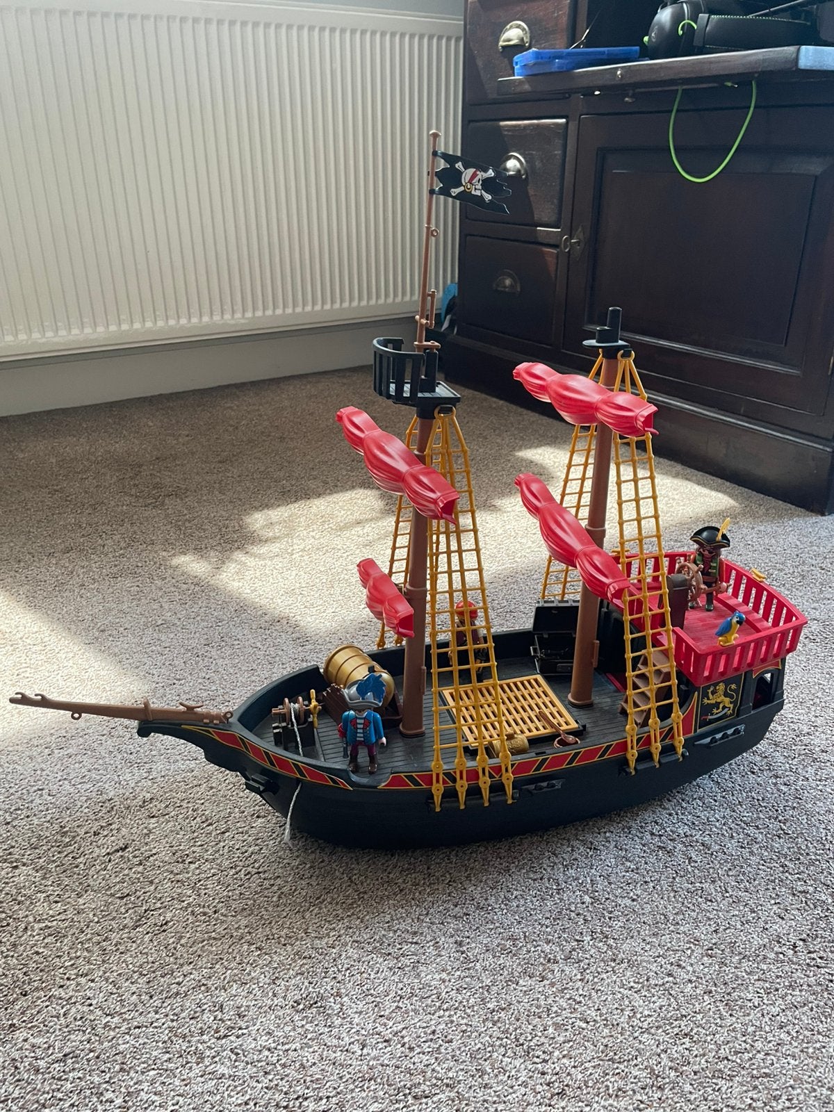 Playmobil pirateschip 4424, Ophalen of Verzenden, Zo goed als nieuw