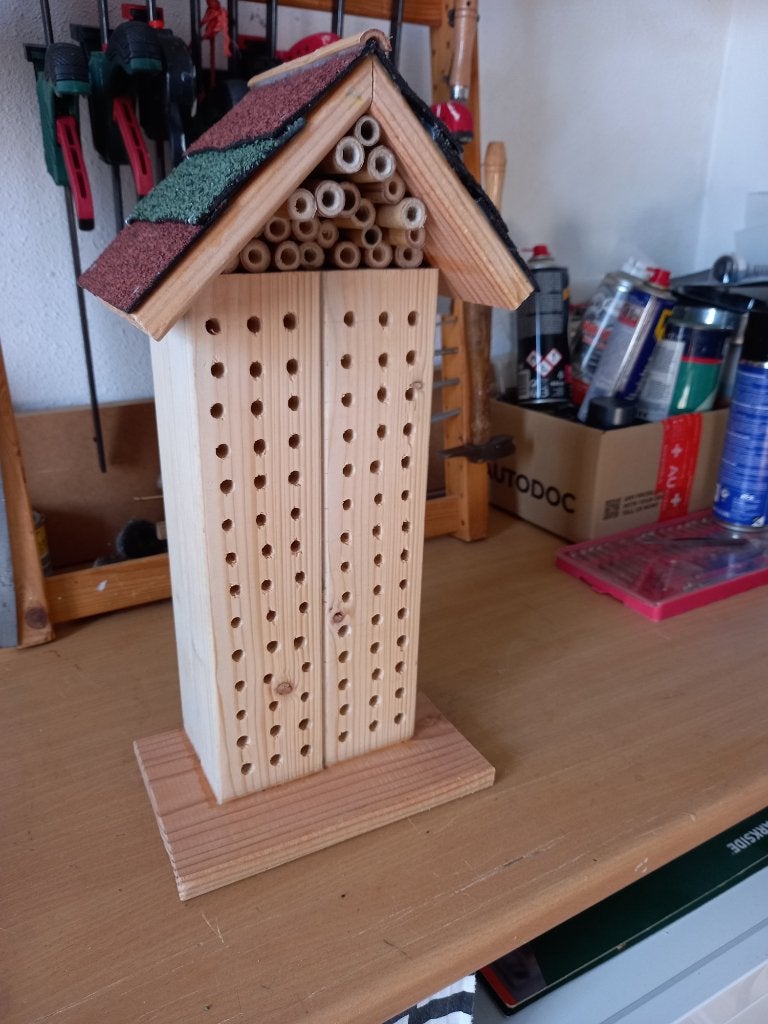 insecten hotel, Bijen