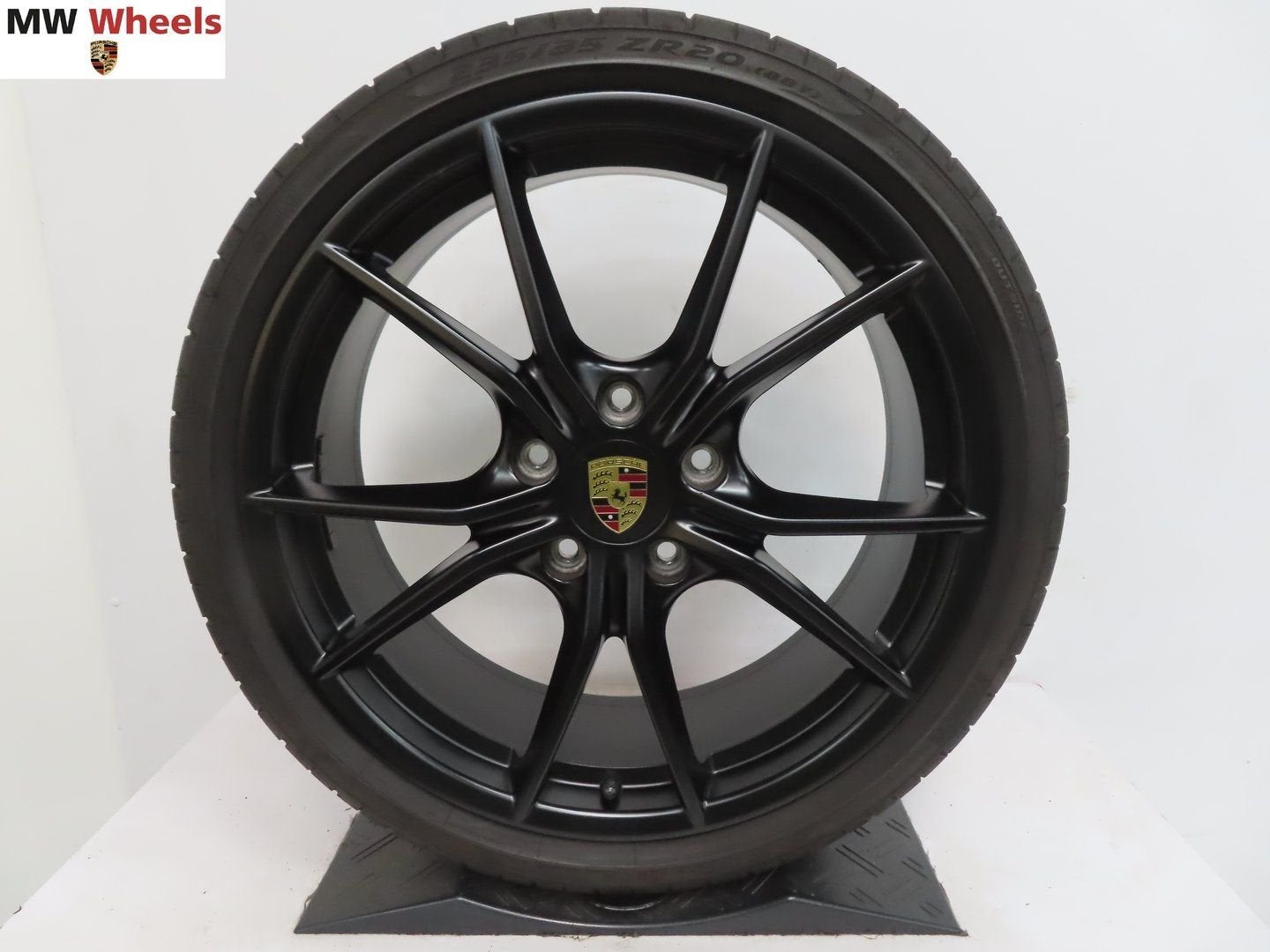 Porsche 20 inch velgen Boxster Cayman 718 982 zomerbanden, Gebruikt, -, -, Banden en Velgen