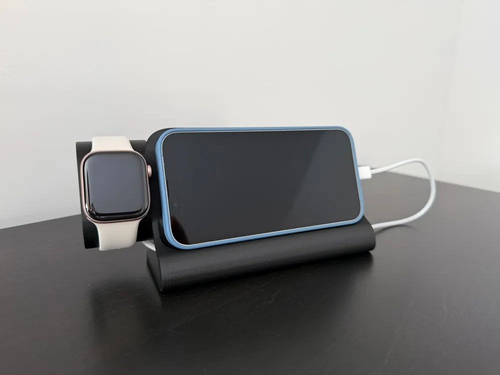 2-in-1 Oplaadstation voor iPhone en Apple Watch, Ophalen of Verzenden, Nieuw, Overige typen, Apple